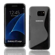 CUSTODIA COVER WAVE PER SAMSUG GALAXY S7 Edge G935F CASETPU FLESSIBILE MORBIDA