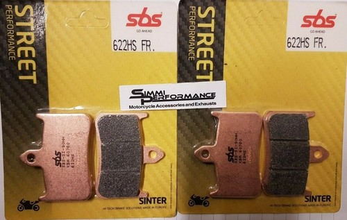 Pastiglie freno anteriori sbs - anteriori,