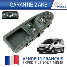 PLATINE COMMANDE BOUTON LEVE VITRE AVANT GAUCHE JUMPY EXPERT SCUDO 07-18 6554ZJ