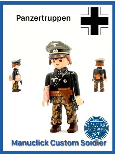 Playmobil custom ww2 soldado - playmobil,