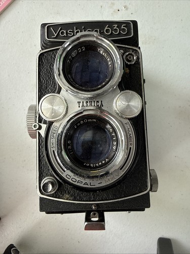 Yashica 635 tlr - yashica, fotocamera