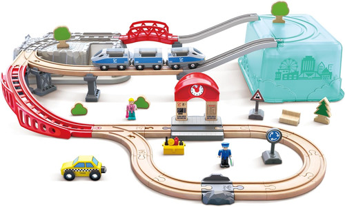 Set treno città con - in, |