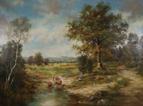 Quadro olio firmato alfonso - quadro,