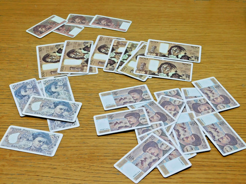 Lot poker fiche billet - lot,