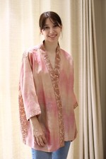 Kimono Duster In Seta Pura