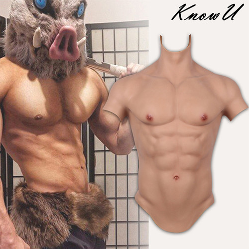 Costume muscolo finto uomo - finto,
