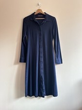 Robe mi longue midi bleu