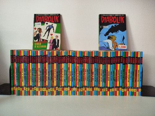 Diabolik lotto annate - diabolik,