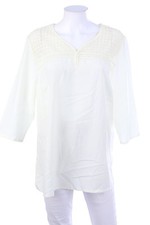 Paola! Bluse 3/4-Ärmel 3XL weiß