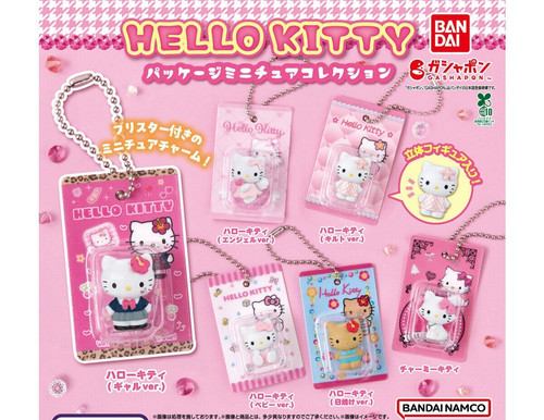 Bandai capsule toy - capsule, kitty