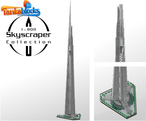 Moc 246046 jeddah tower 800 - moc-246046, 1:800