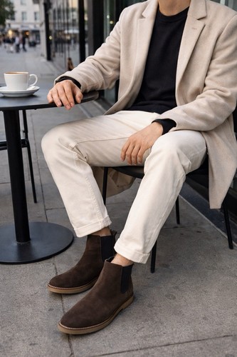 Stivali zara marroni - uomo, 43