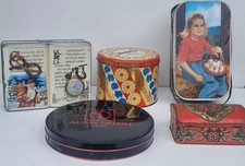 Lotto Scatole Latta Vintage