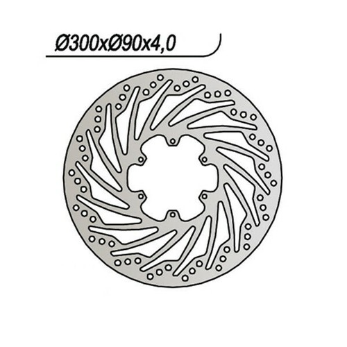 Disco freno anteriore - disco, 801