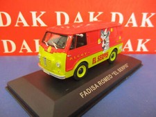Die cast 1/43 Modellino Furgone Pubblicitario Fadisa Romeo El Serpis Alfa Romeo