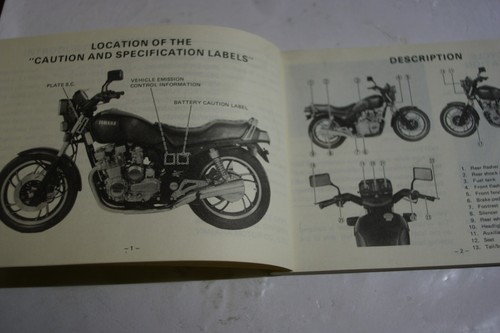 Yamaha genuine xj750 xj750rh - genuine,