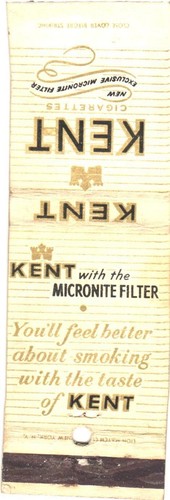 Kent sigarette filtro