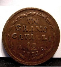 NAPOLI -FERDINANDO IV Grano da