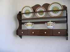 OFFERTA PIATTAIA MENSOLA MURO COLORE TAGLIA MARCA CUCINA ARREDO LEGNO PENSILE