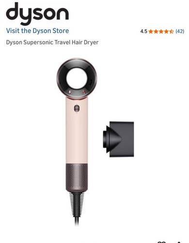 Dyson supersonic travel hair - supersonic,
