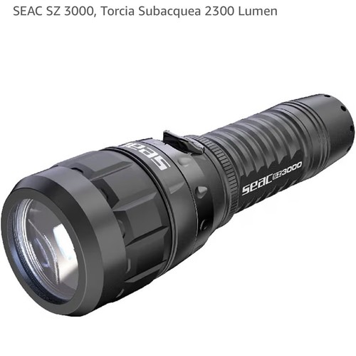 Torcia led ricaricabile seac - led,