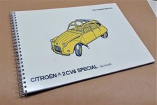 CITROEN 2CV6 SPECIAL - Manuale