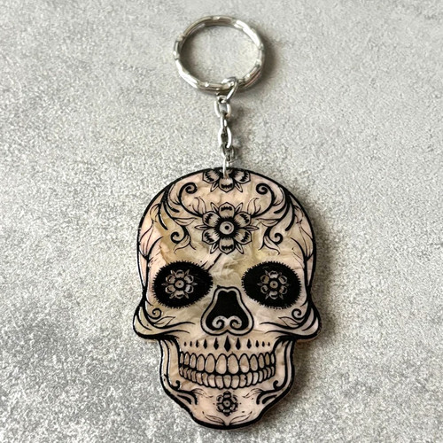 Portachiavi calavera teschio