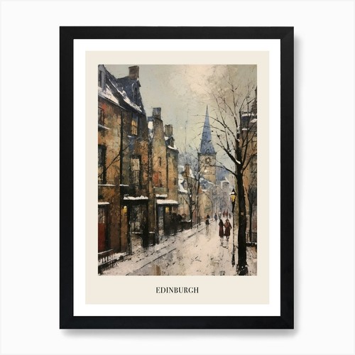 Poster quadro invernale