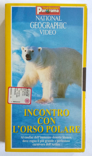 Vhs incontro con orso polare - vhs,