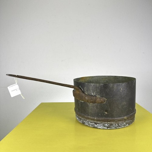 Antica pentola con manico - antica,