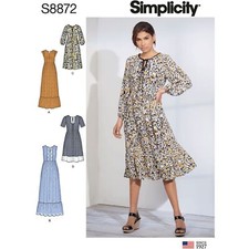 Simplicity 8872 Abiti A Maglia