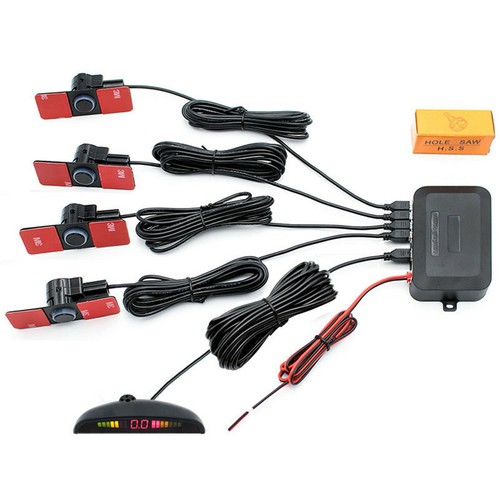 Car reverse backup flat radar - car,