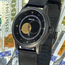 Orologio uomo meccanico nero