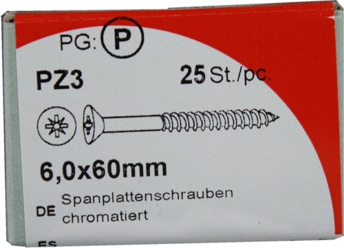 Hsi pezzi viti - 25,