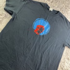 Bob Ross camicia uomo media nera rossa blu grafica arte maglietta America retrò classica