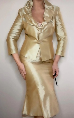 Tailleur donna colore oro - , in