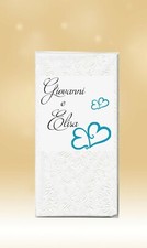 30 Fazzoletti Personalizzati Lacrime di Gioia Matrimonio Wedding