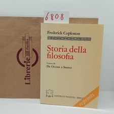 FREDERICK COPLESTON. STORIA DELLA FILOSOFIA VOLUME 3. PAIDEIA EDITRICE