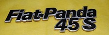 COMPATIBILE CON FIAT PANDA 45 S TARGHETTA SCRITTA FREGIO BADGE EMBLEM