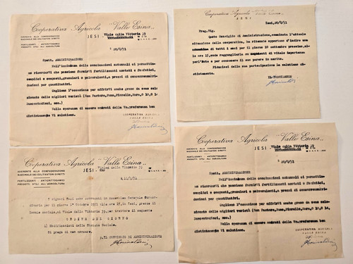 Corrispondenza 1951