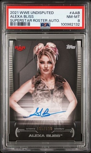Alexa bliss 2021 topps wwe - alexa,