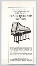 Frank Hubbard Clavicembali