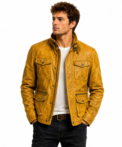 Giacca uomo vera pelle - uomo,
