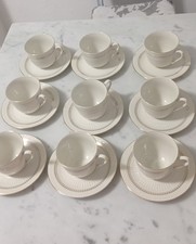 Tazze Da The Sebring Vintage Con Bordo Dorato 