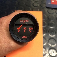 STRUMENTO TEMPERATURA ACQUA VEGLIA FIAT 131 ABARTH -RITMO 75 ABARTH  DM 52mm