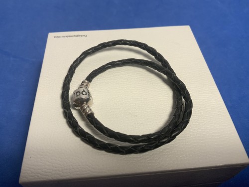 Pandora black leather wrap - pandora,