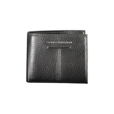 Tommy Hilfiger Portafoglio Uomo in Pelle Nero – Classico con Portacarte