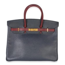 Hermès vintage rouge bleu - vintage,