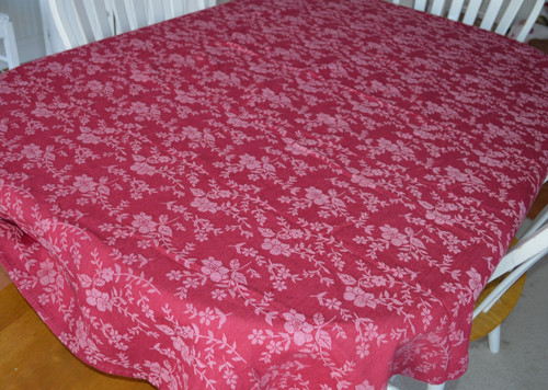 Tessuto rosso mirtillo con - rosso,