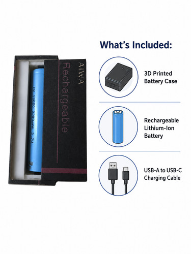 Attacco custodia batteria usbc - attacco,